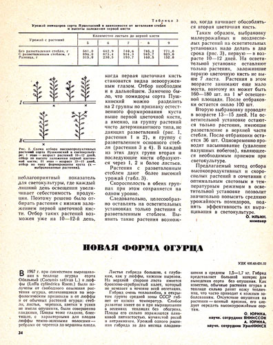 журнал "Картофель и овощи" №1, 1972